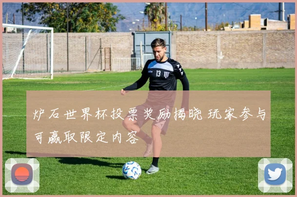 炉石世界杯投票奖励揭晓 玩家参与可赢取限定内容